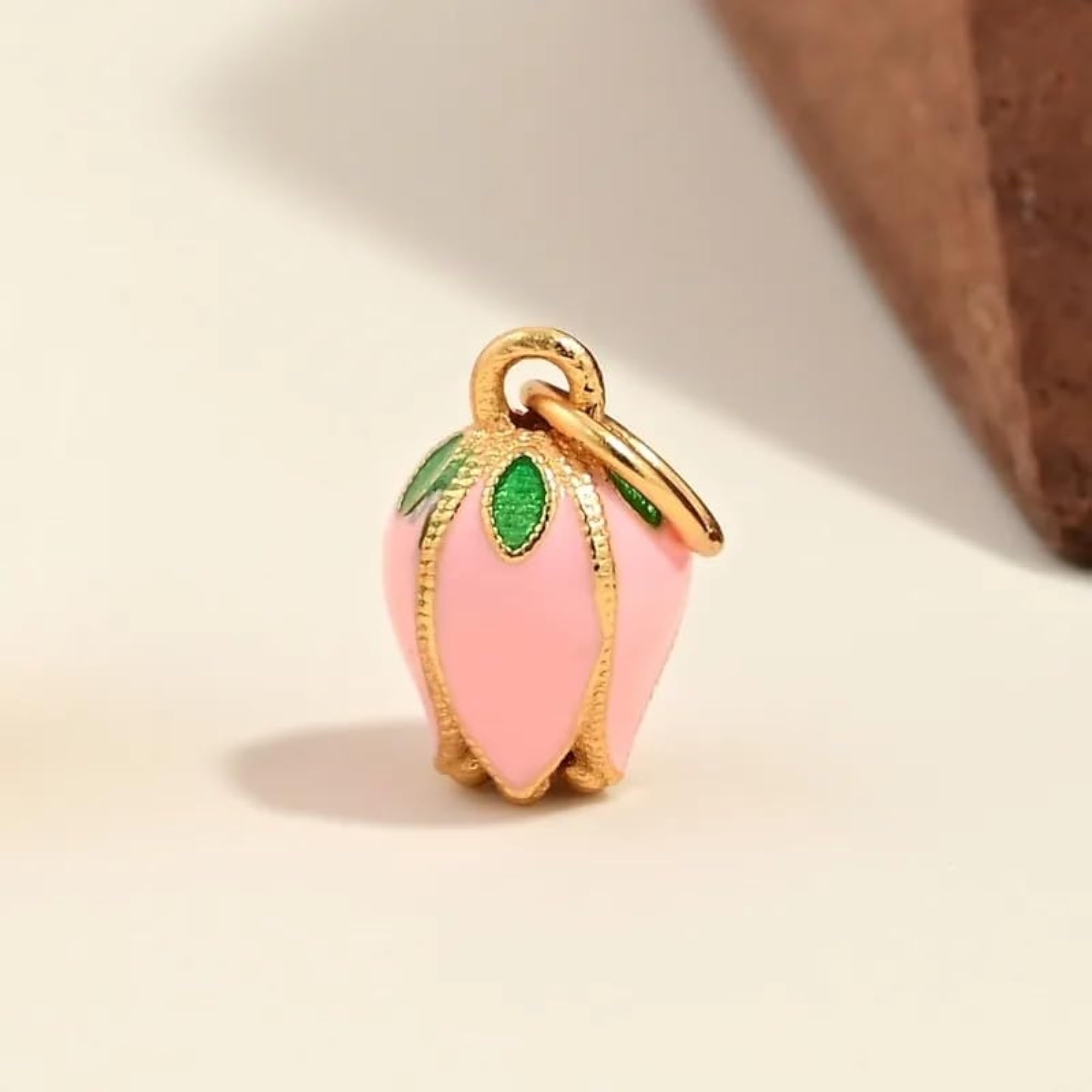 Women's 925 Sterling Silver Tulip Charm Pendant